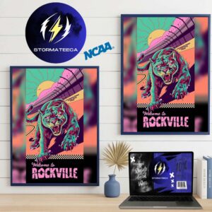 Welcome To Rockville Festival 2026 At Daytona International Speedway In Daytona Florida On May 7-10 2026 Exclusive Tiger Poster Home Decor Poster Canvas