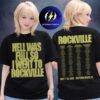Welcome To Rockville Festival 2026 At Daytona International Speedway In Daytona Florida On May 7-10 2026 Devil Horn Line Up Two Sided Unisex T-Shirt
