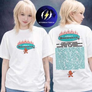 Welcome To Rockville Festival 2026 At Daytona International Speedway In Daytona Florida On May 7-10 2026 Little Devil Line Up Two Sided Unisex T-Shirt