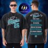 Guns N Roses Welcome To Rockville Festival 2026 At Daytona Beach In Daytona Florida On May 7 2026 Two Sided Washed T-Shirt