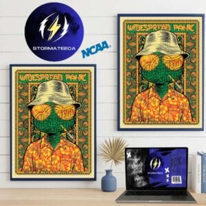 Widespread Panic The Theater At Virgin Hotels Las Vegas In Las Vegas NV On May 8 9 10 2026 Art By Todd Slater Home Decor Poster Canvas