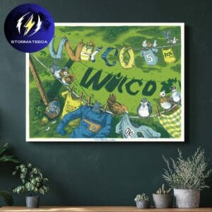 Wilco Band At Jones Assembly In Oklahoma OK On May 5 2026 Home Decor Poster Canvas