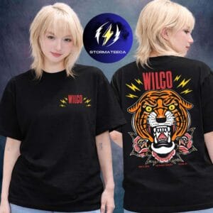 Wilco Band At Stiefel Theatre In Salina KS On May 4 2026 Two Sided Unisex T-Shirt