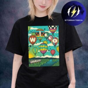 Wilco Band Poster Show At Popejoy Hall University Of New Mexico In Albuquerque NM On May 8 2026 Unisex T-Shirt
