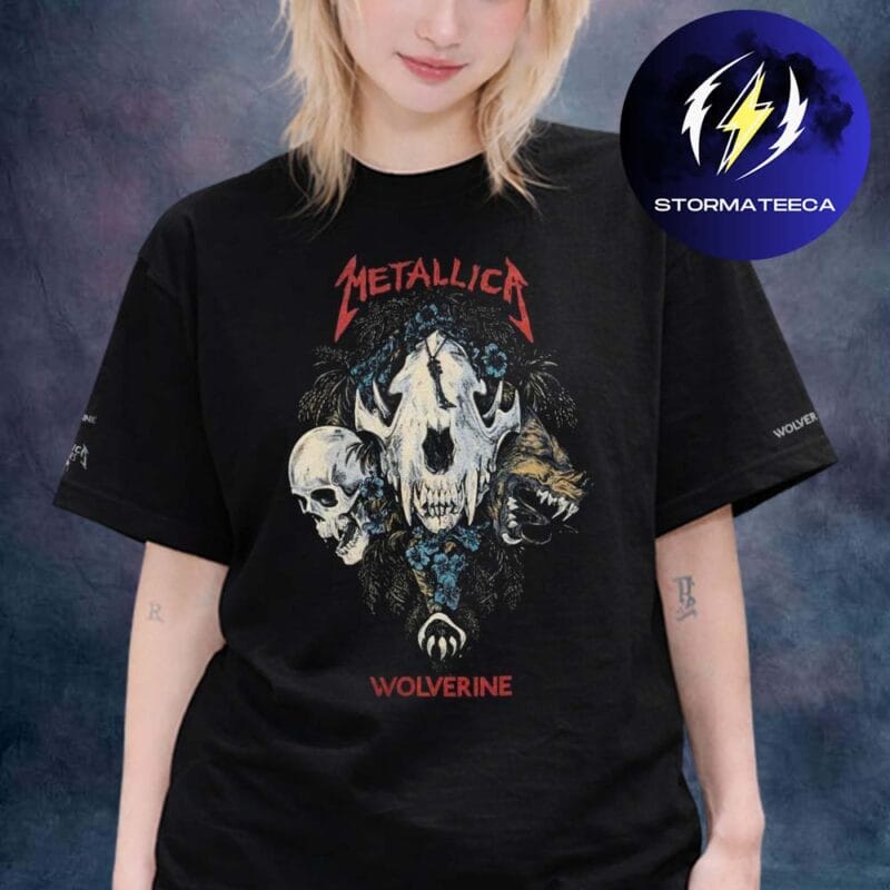 Wolverine x Metallica Scholars Limited Edition Skull Graphic Unisex T Shirt